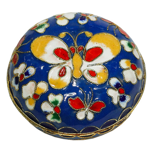 Döschen L 0270 blau - zum Schließen ins Bild klicken